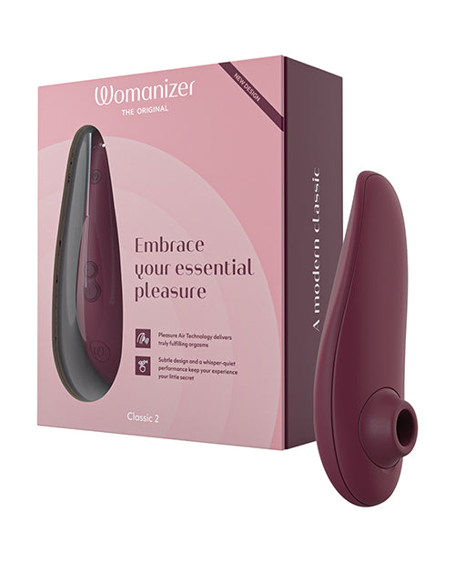 Revolutionary Pleasure: Womanizer Classic 2 Bordeaux