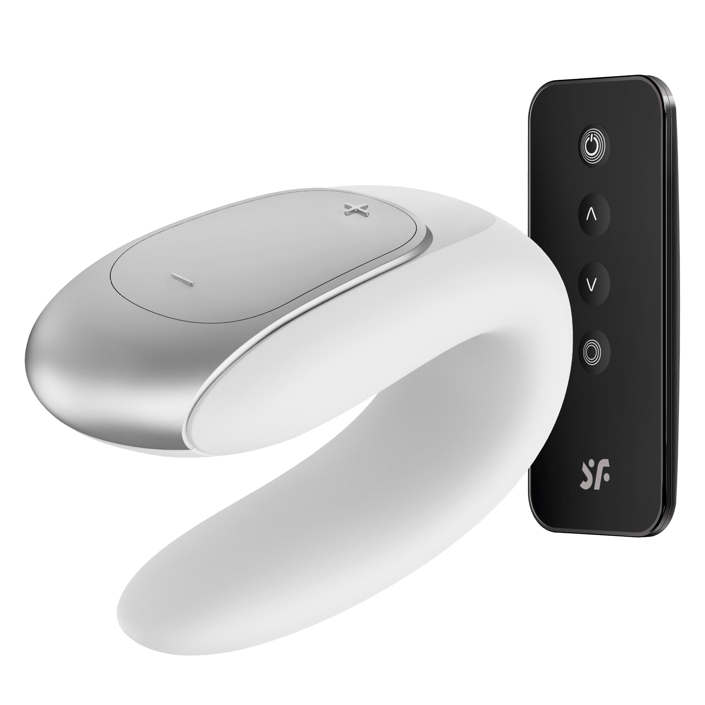 Satisfyer Double Fun G-Spot Vibrator - White