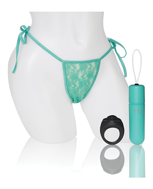 Screaming O 4t - Vibrating Panty Set With Remote Control Ring - Red