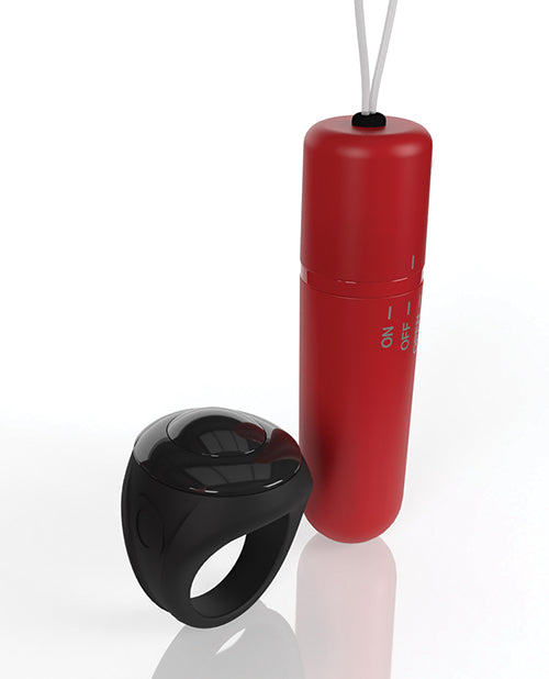 Screaming O 4t - Vibrating Panty Set With Remote Control Ring - Red