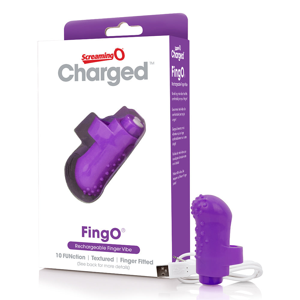 Screaming O Charged Fing O Vooom Mini Vibrator