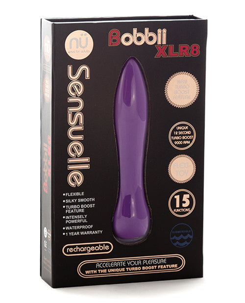 Sensuelle Bobbii Flexible Vibrator Xlr8 Turbo Boost