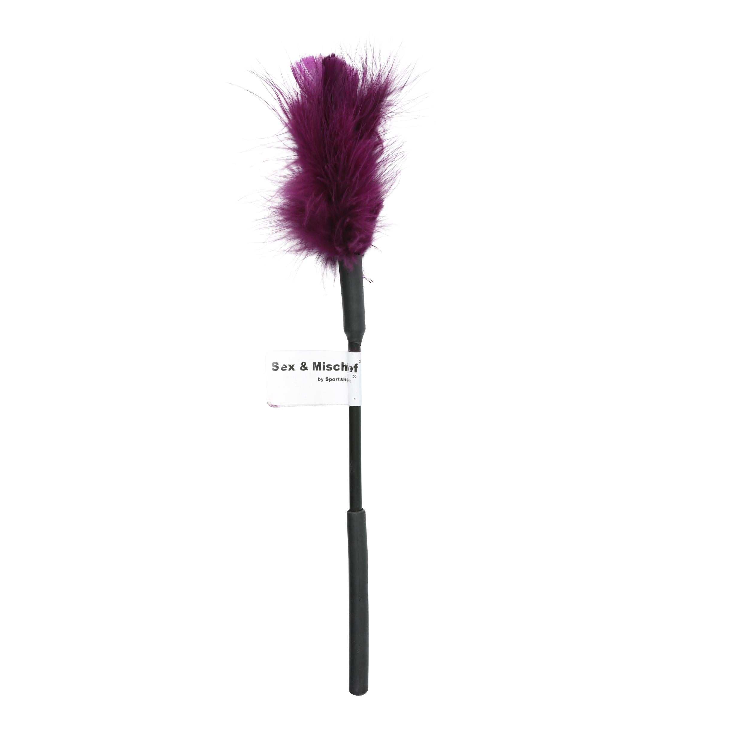 Sex and Mischief Feather Tickler Purple