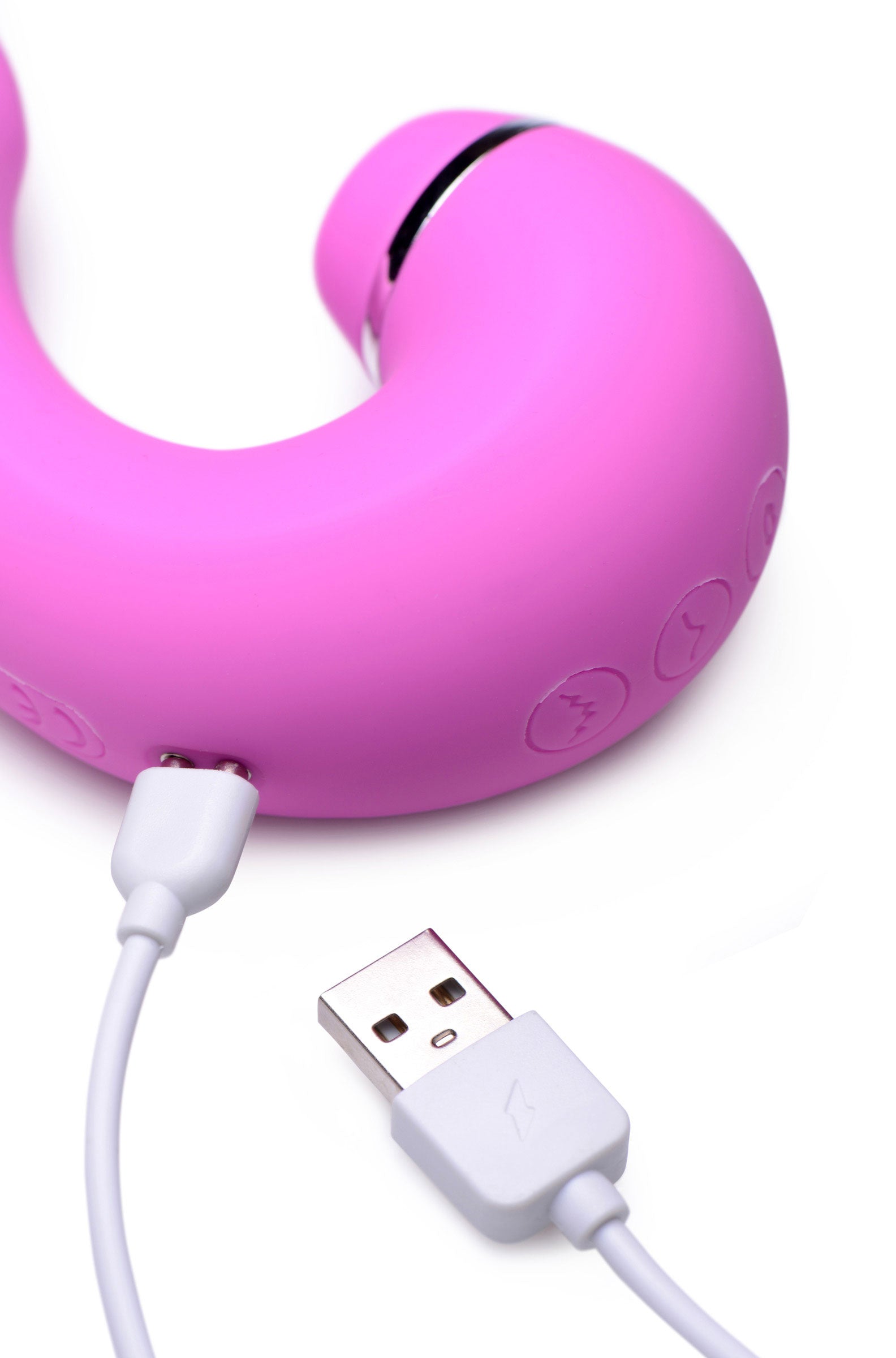 Shegasm 5 Star 10x Tapping G-Spot Vibrator With Suction - Pink