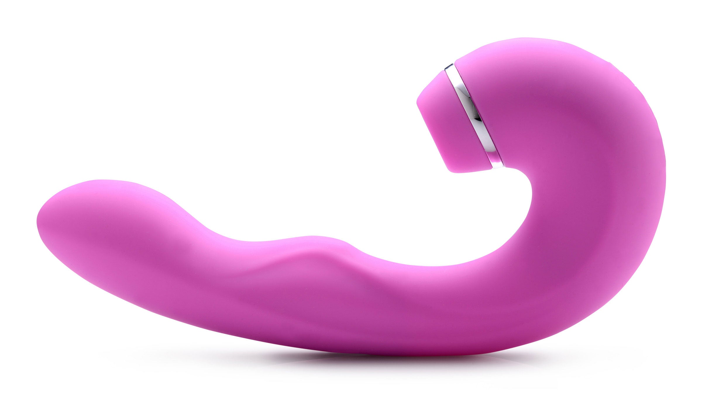 Shegasm 5 Star 10x Tapping G-Spot Vibrator With Suction - Pink