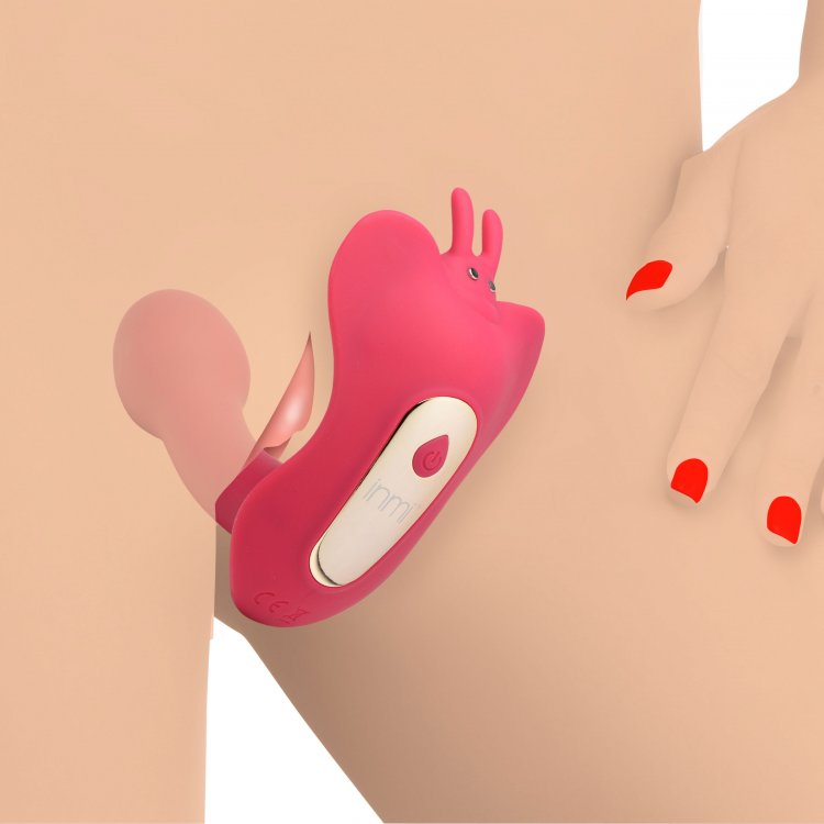 Shegasm Butterfly Tease  Vibrator 10x Clitoris Suction Stimulation with Remote Control