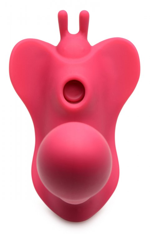 Shegasm Butterfly Tease  Vibrator 10x Clitoris Suction Stimulation with Remote Control