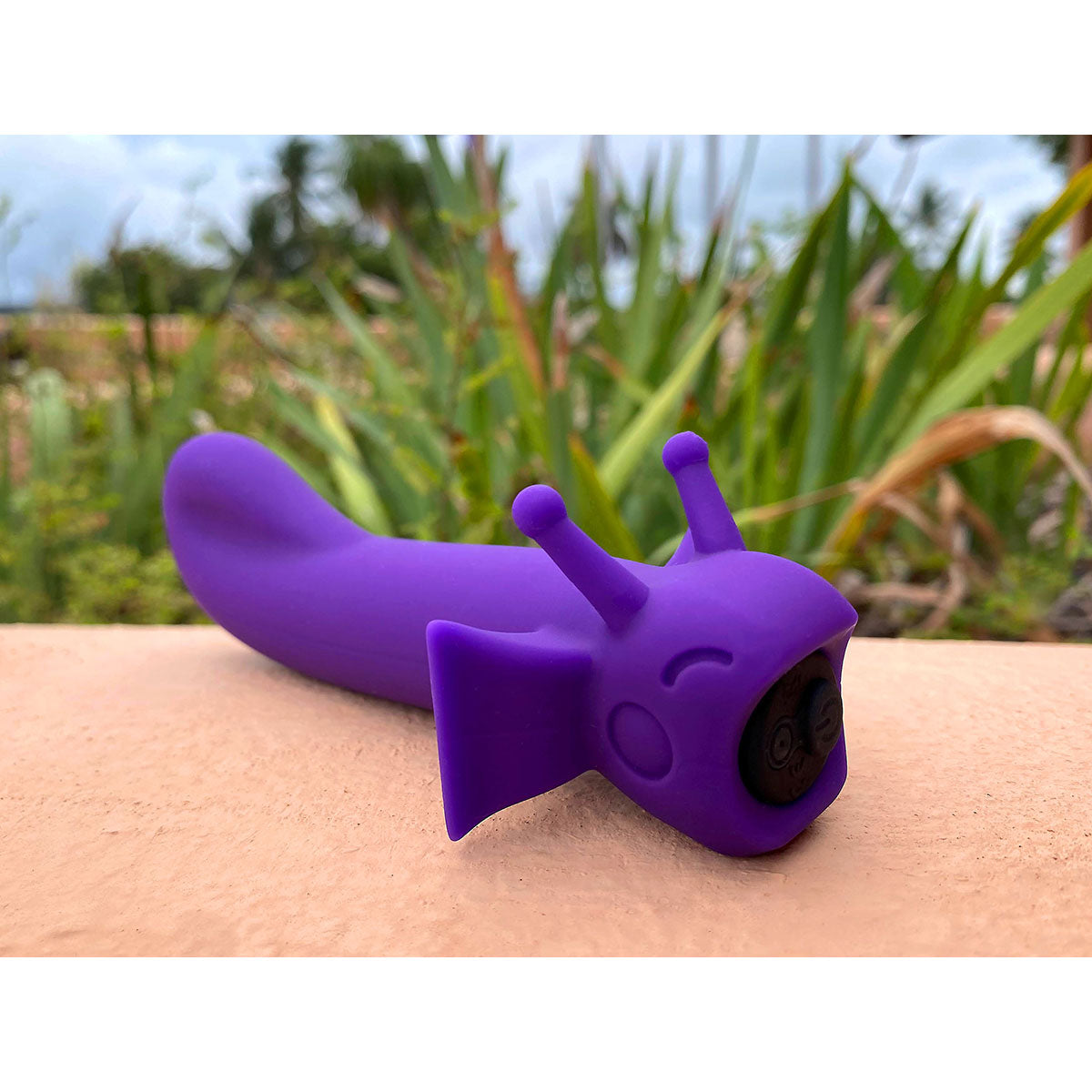 Shimmer Ergonomic Gender Neutral Anal Vibrator - Moonlight
