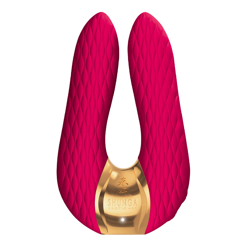 Shunga Aiko Intimate Massager Raspberry Vibrator Raspberry
