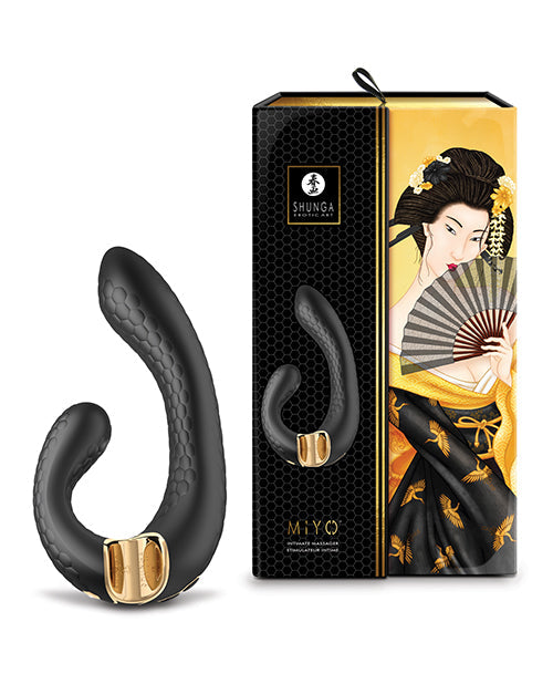 Shunga Miyo Intimate Massager Raspberry Black