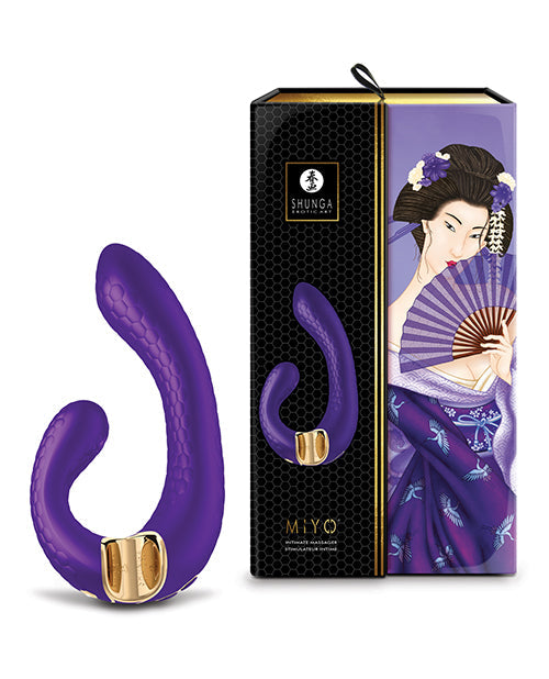 Shunga Miyo Intimate Massager Raspberry Purple