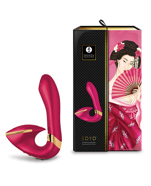 Shunga Soyo Intimate Massager Raspberry Raspberry