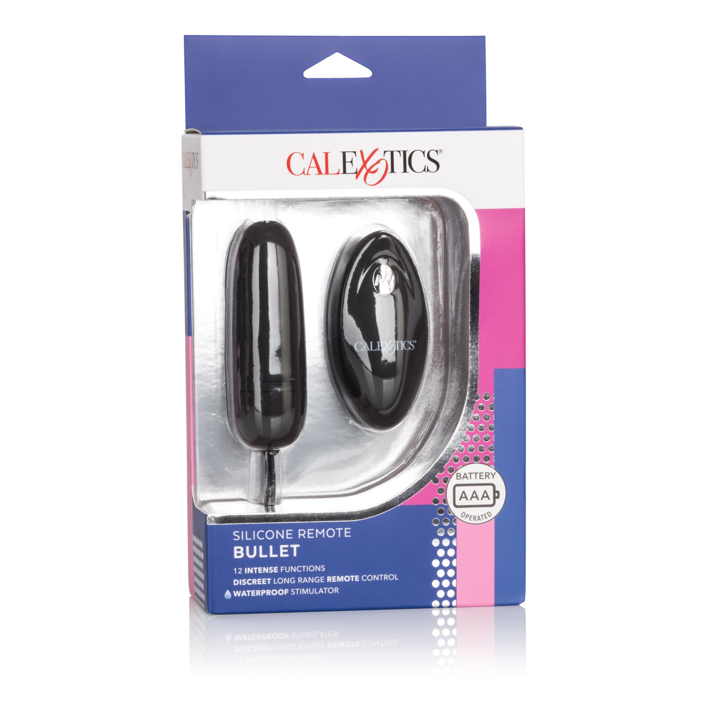 Silicone Remote Bullet Sensual Bliss W/ 12 Intense Functions