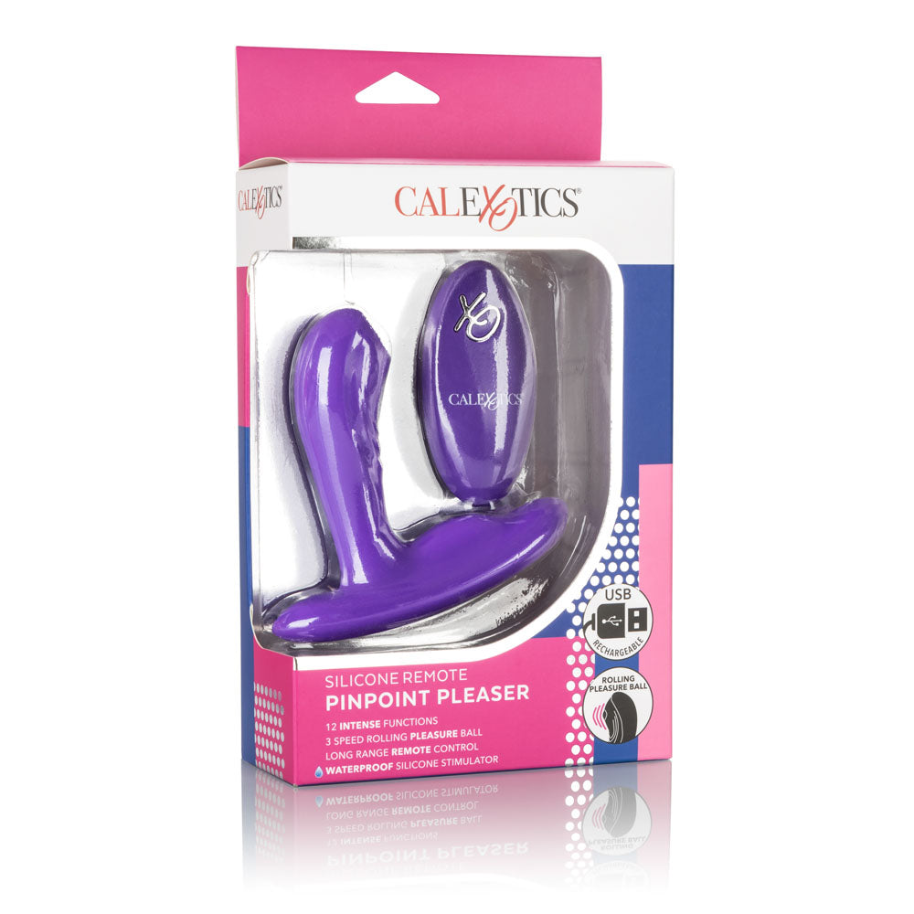 Silicone Remote Pinpoint Pleaser Flexible G-Spot Vibrator