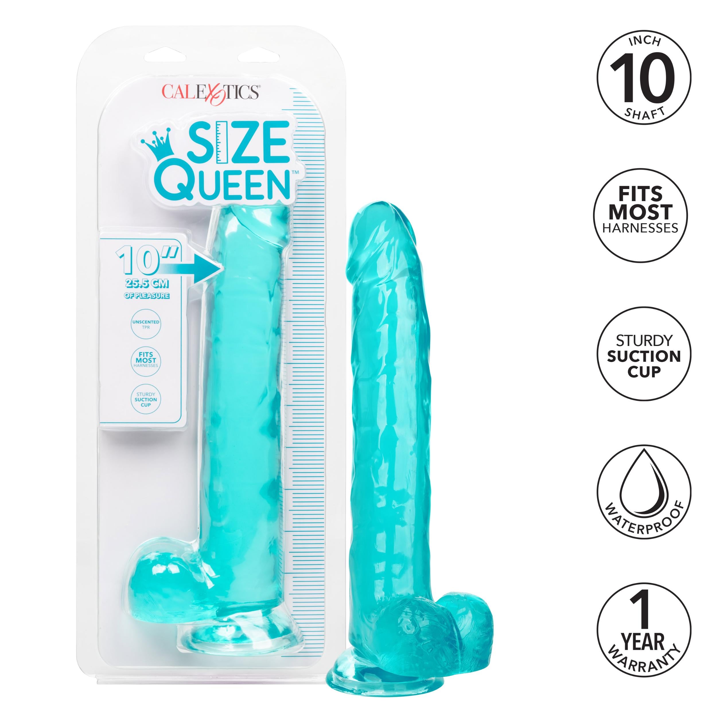Size Queen 10" Dildo