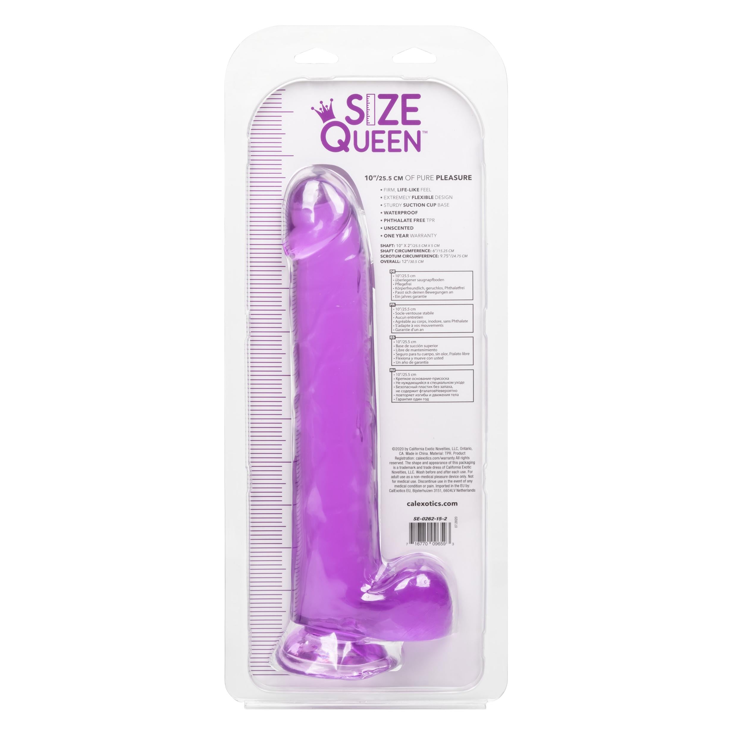Size Queen 10" Dildo