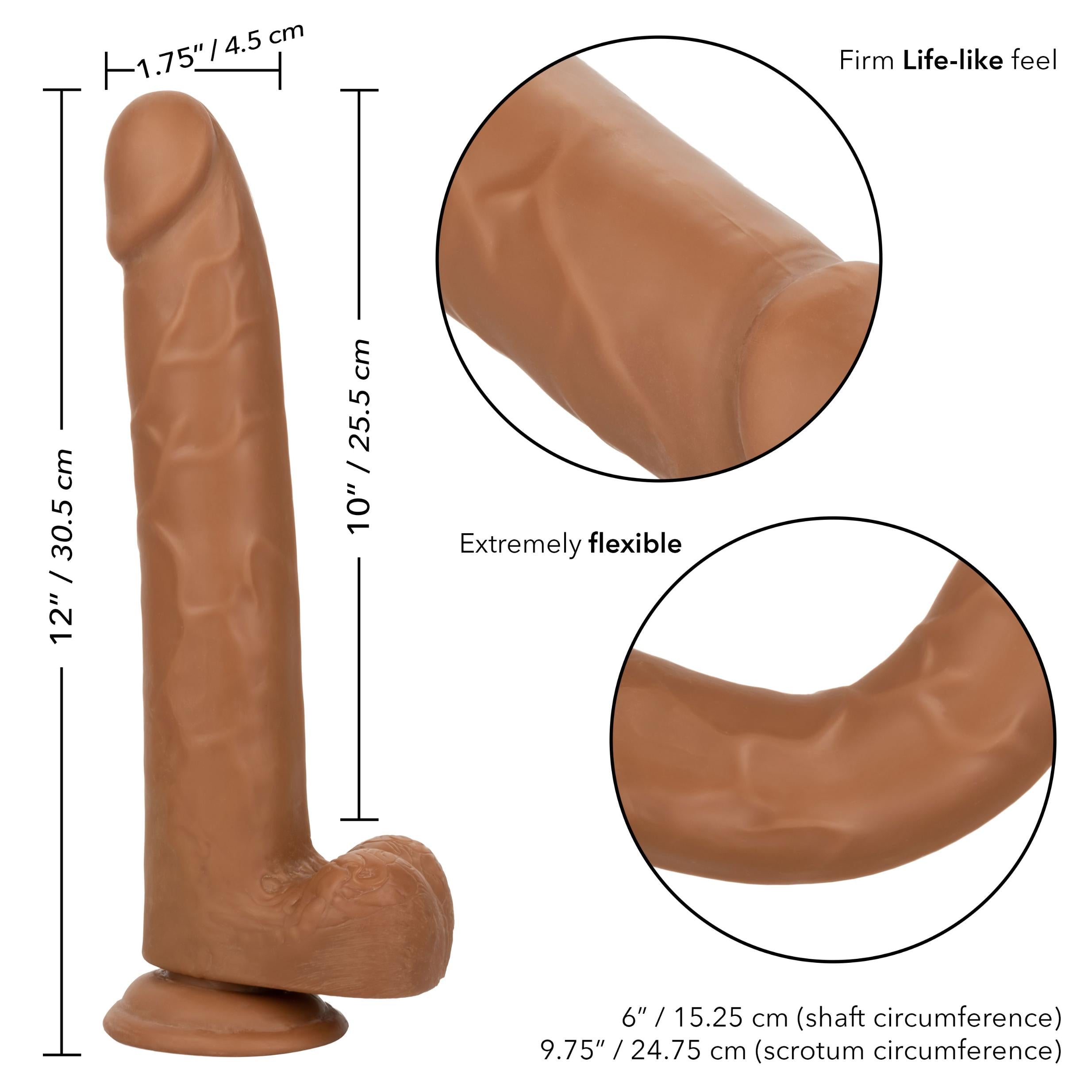 Size Queen 10-inch Realistic Dildo