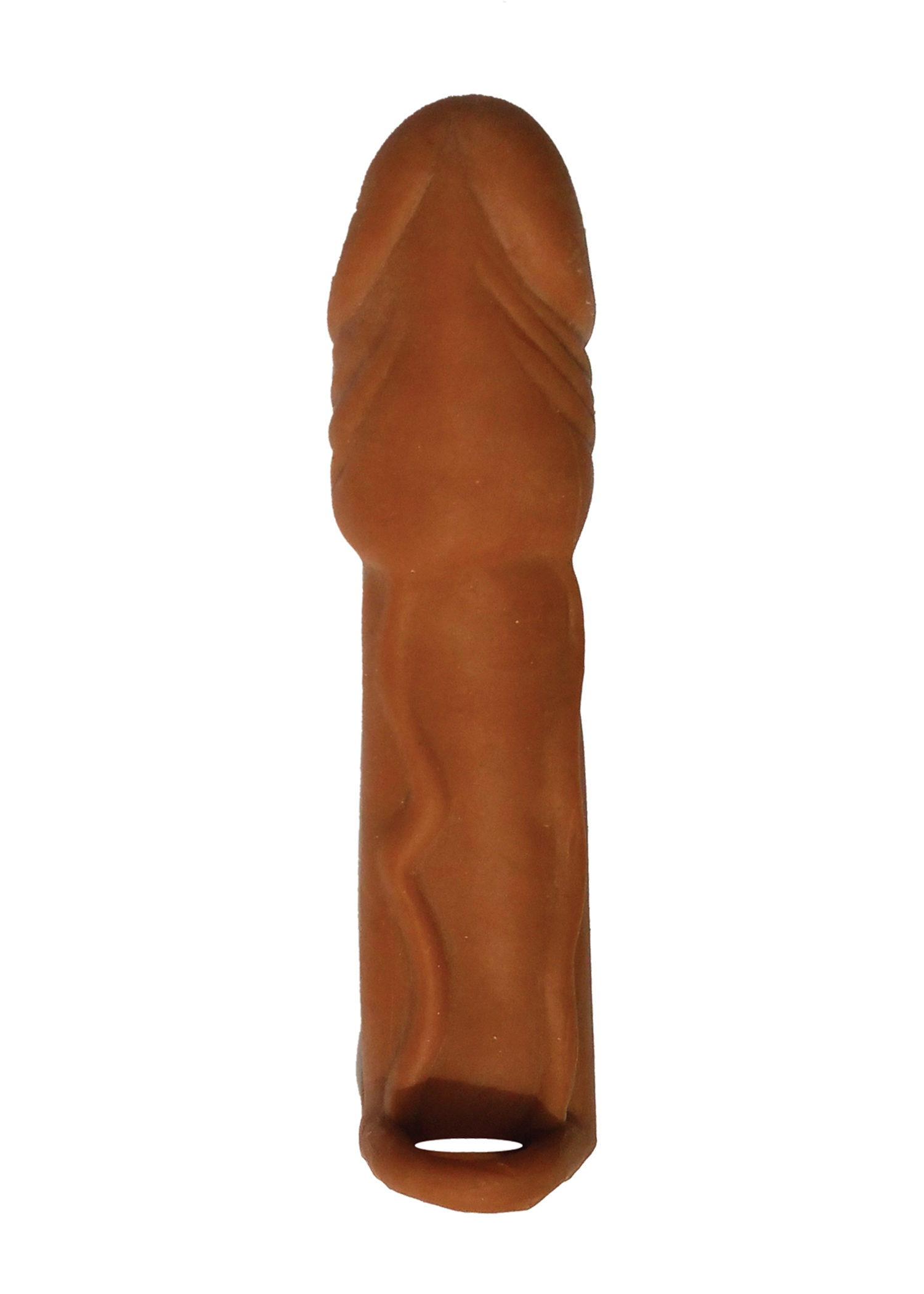 Skinsations Latin Lover Series Husky Lover 7 Inch Vibrating - Brown