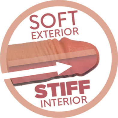 Skinsations So Vein 7.5 Dildo