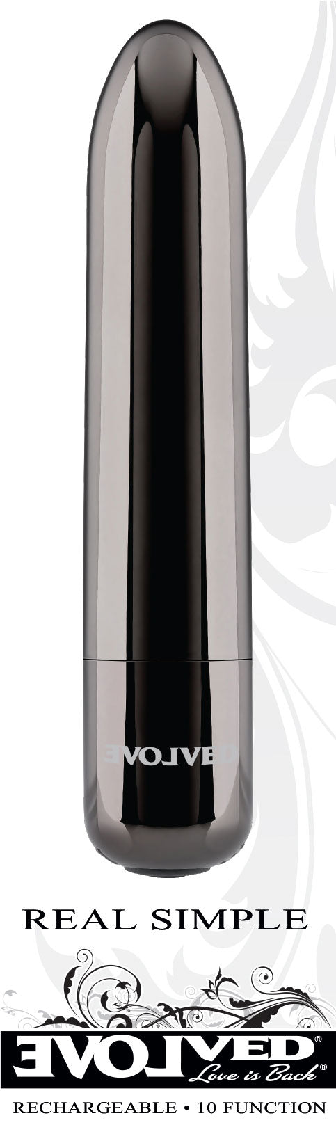 Sleek and Discreet 10-S Bullet for Elevated Pleasure - Black