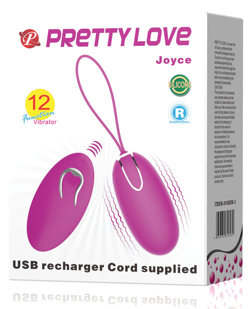 Smooth Egg Vibrator - Pretty Love Joyce