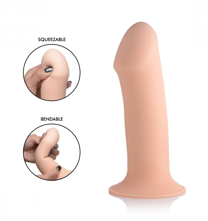 Squeezable Thick Phallic Dildo Flesh
