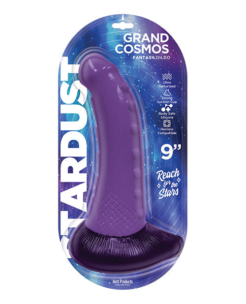 Stardust Grand Cosmos 7" Fantasy Dildo - Purple