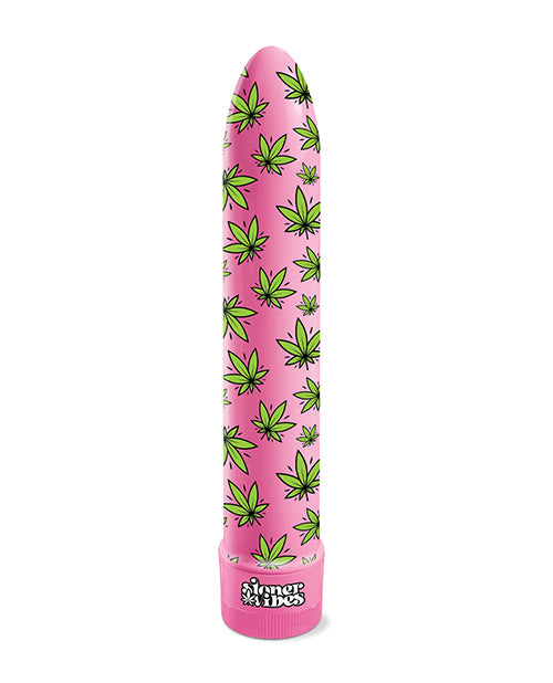 Stoner Vibes Pack A Fatty Multi Speed Vibrator Pink Kush