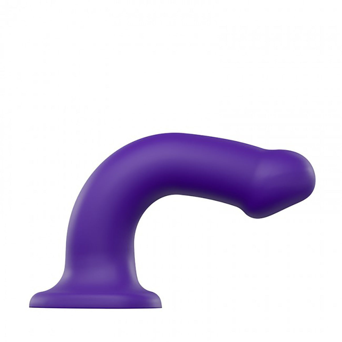 Strap-On-Me Bendable Dual Density Semi-Realistic Dildo Purple Large