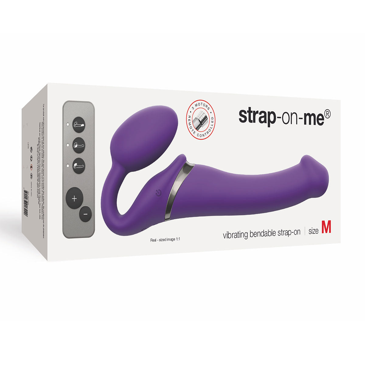 Strap-On-Me Vibrator Medium - Purple