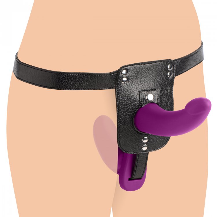 Strap U Double Take Double Penetration Strap On