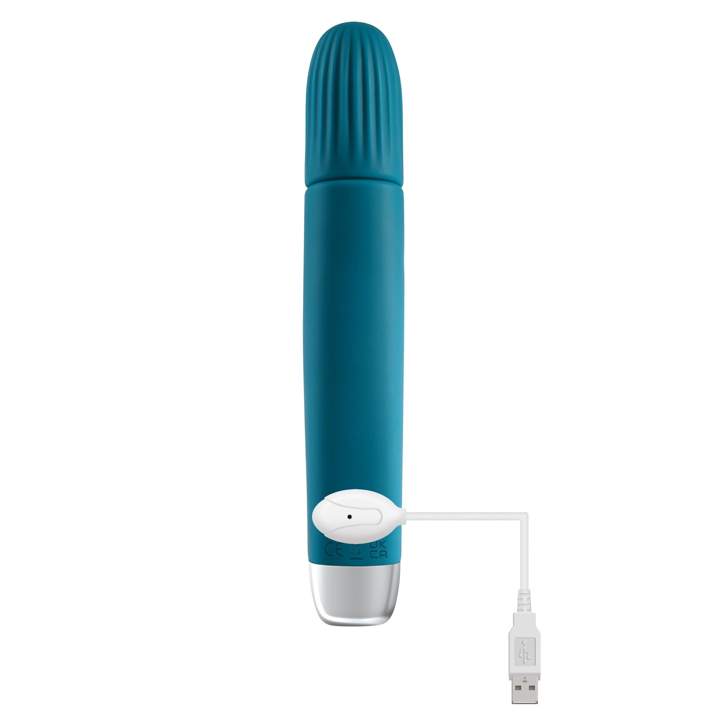 Super Slim Teal - Powerful Square-Shaped Vibrator