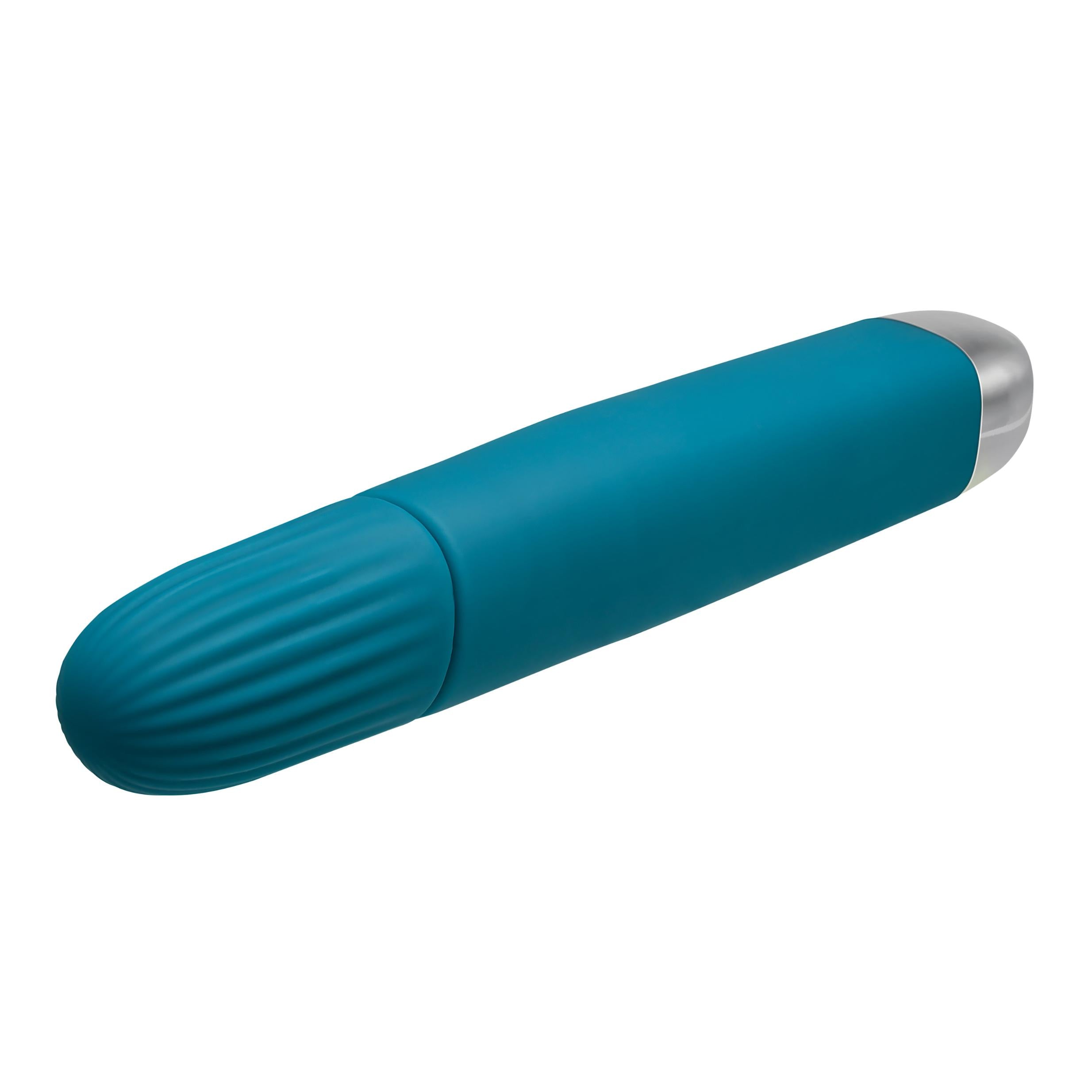 Super Slim Teal - Powerful Square-Shaped Vibrator