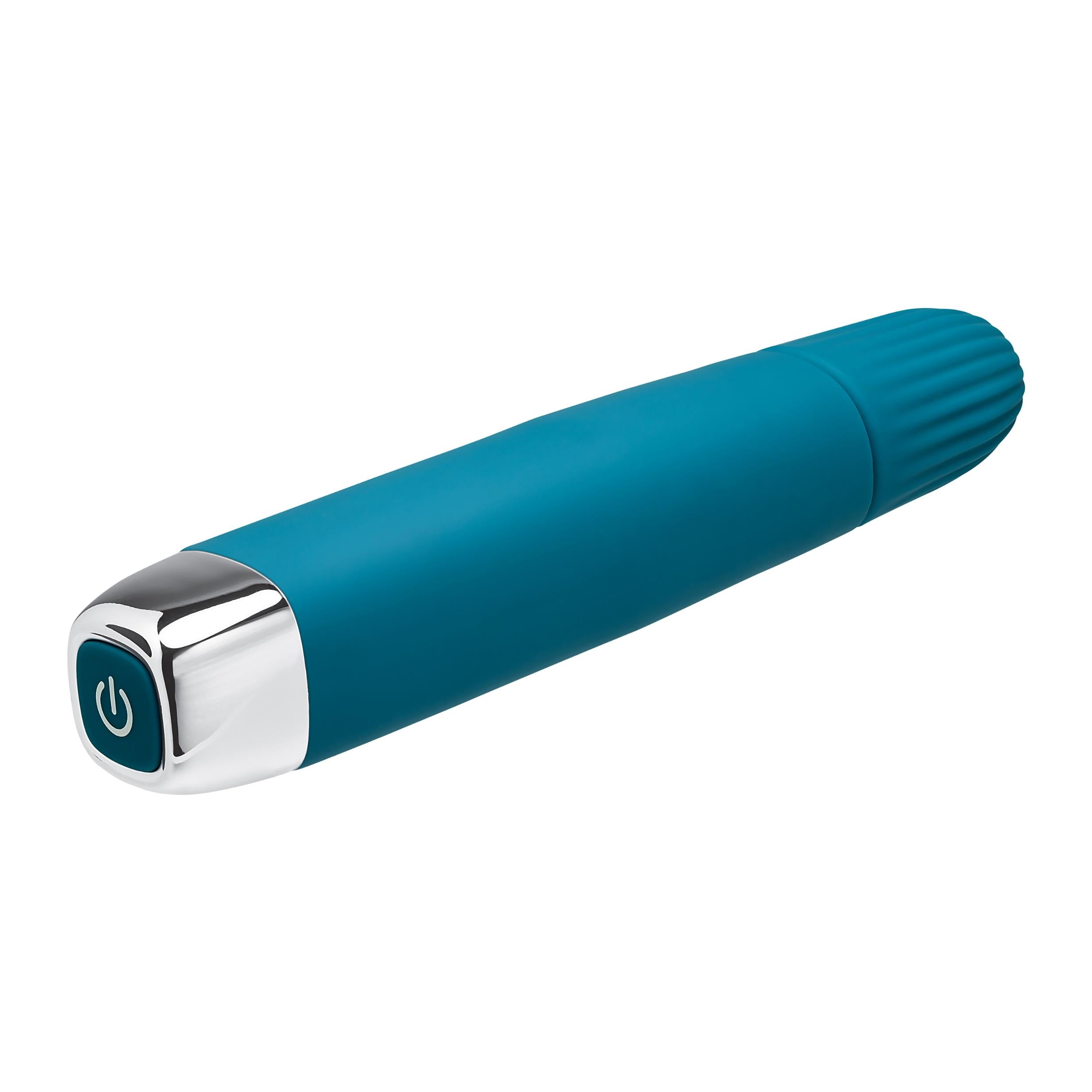 Super Slim Teal - Powerful Square-Shaped Vibrator