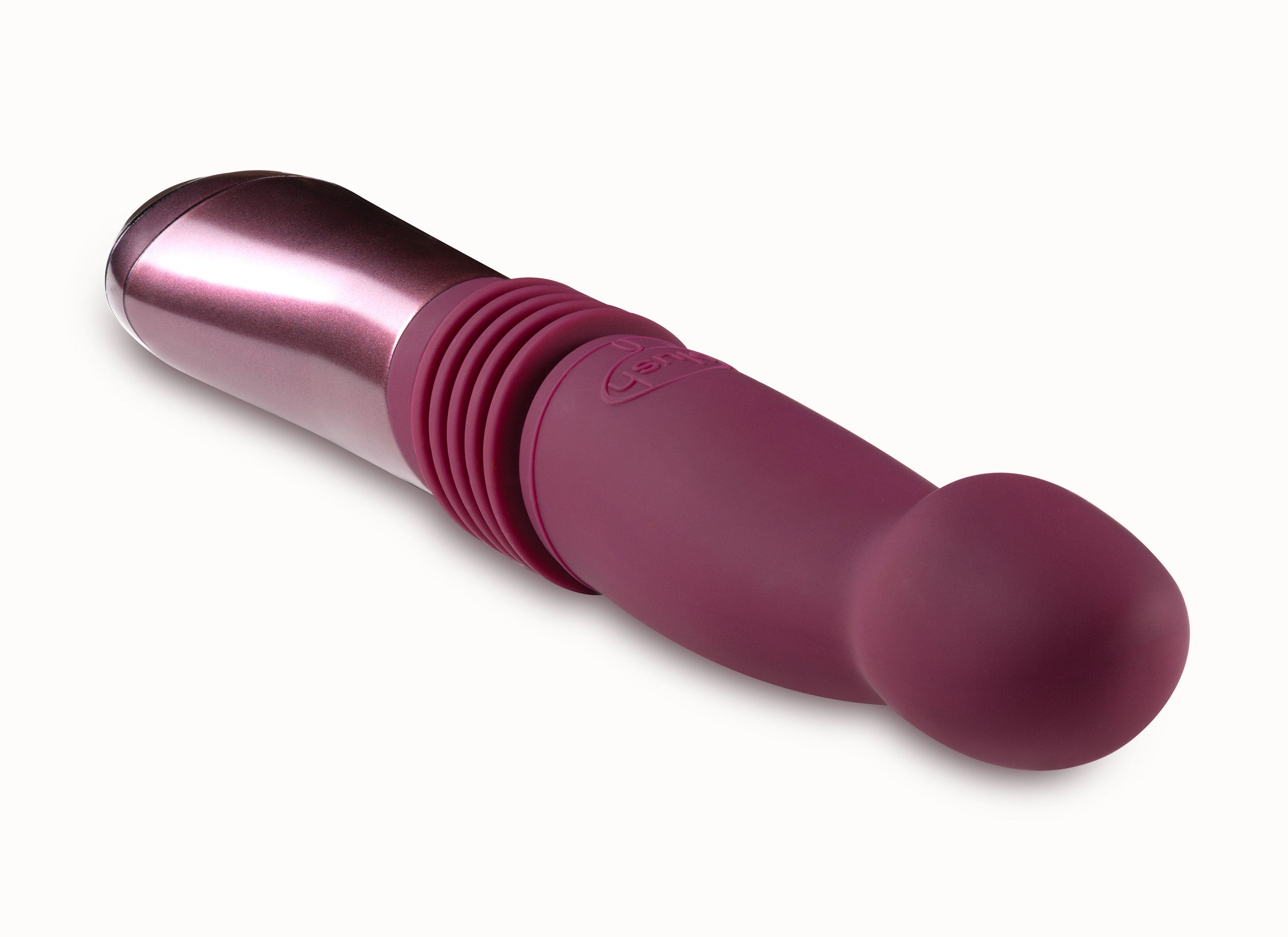 Temptasia - Trixie - Thrusting Fantasy Dildo - Wine