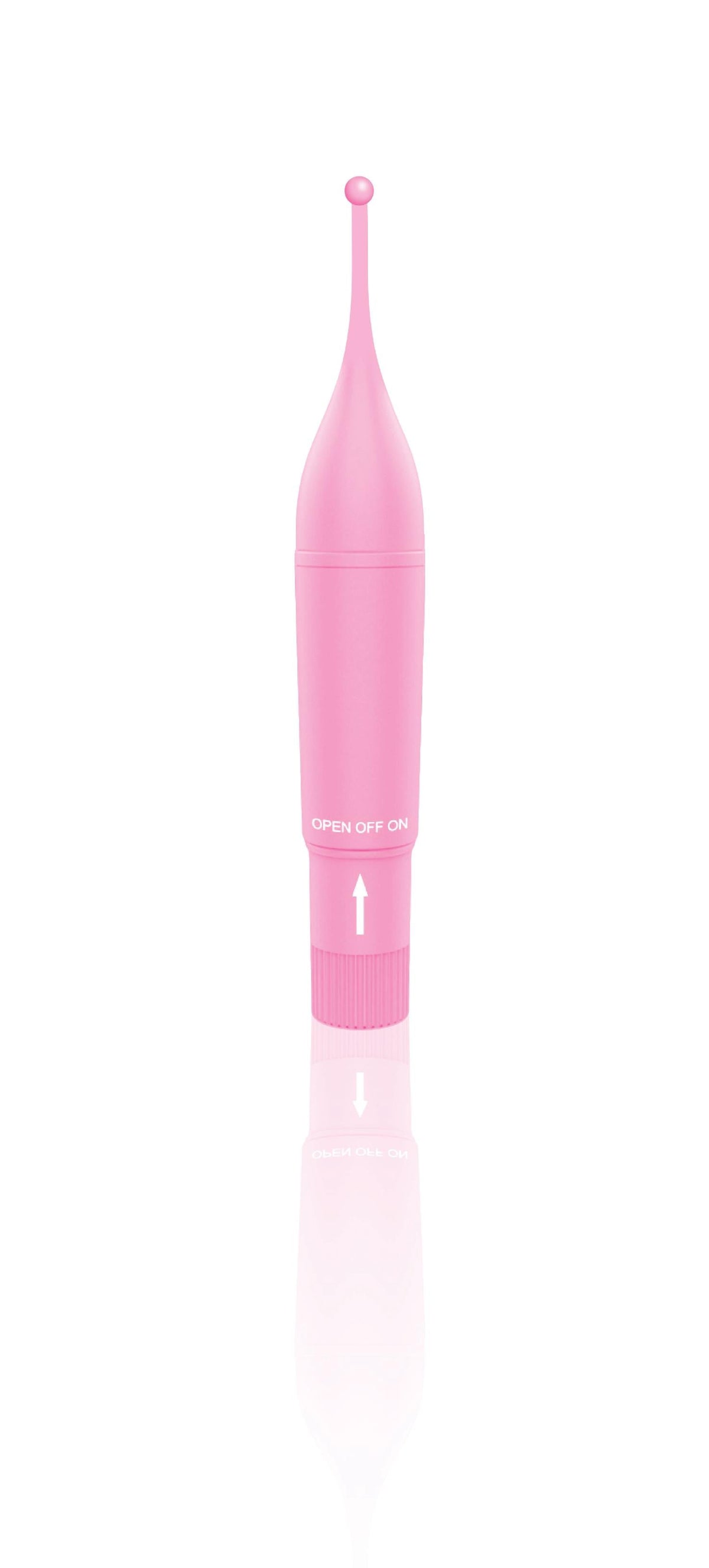 The 9's Clitterific! Pearl Point Clitoral Stimulator - Pink