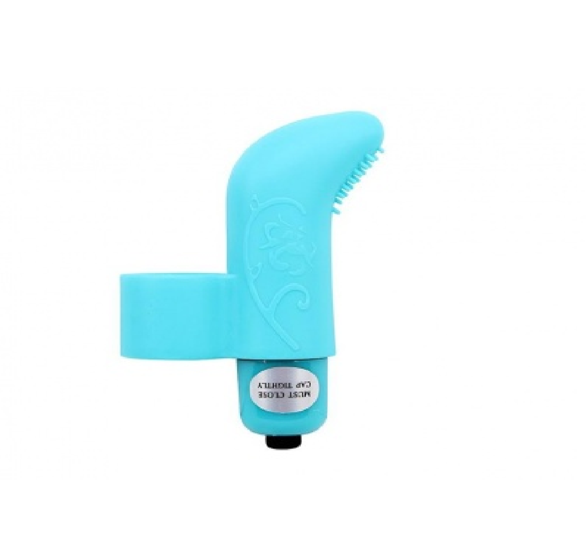 The 9's S-Finger Vibrator - Blue