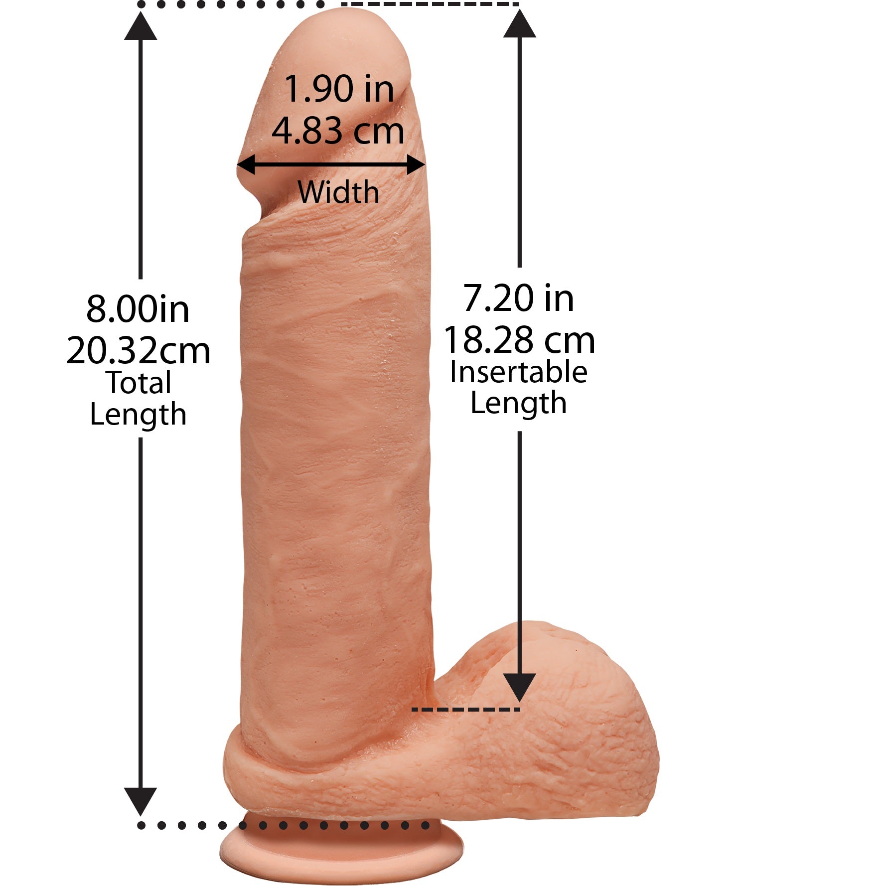 The D - Perfect D 8" Vanilla