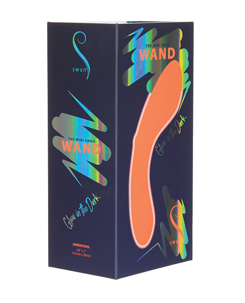 The Mini Swan Wand Glow In The Dark Orange