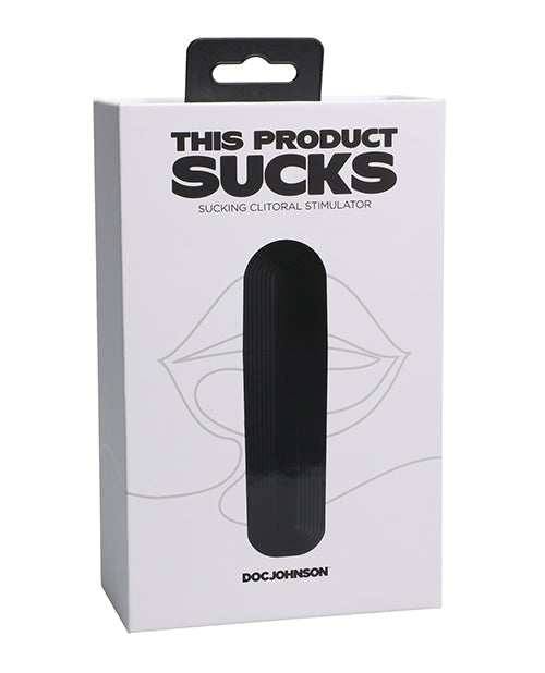 This Product Sucks Lipstick Suction Toy Black