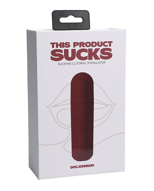 This Product Sucks Lipstick Suction Toy Red