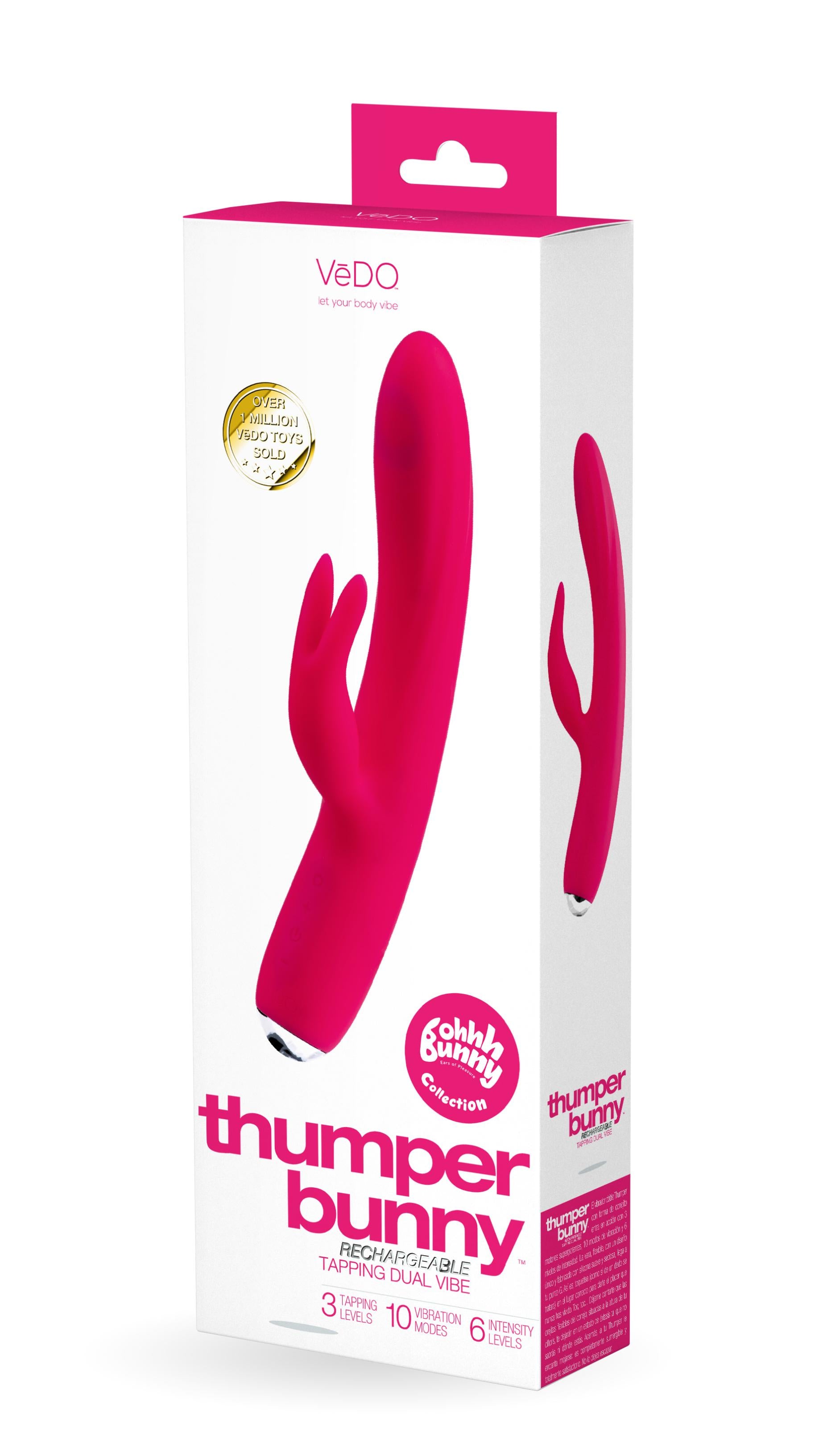 Thumper Bunny: Powerful G-Spot Vibrator by VeDO