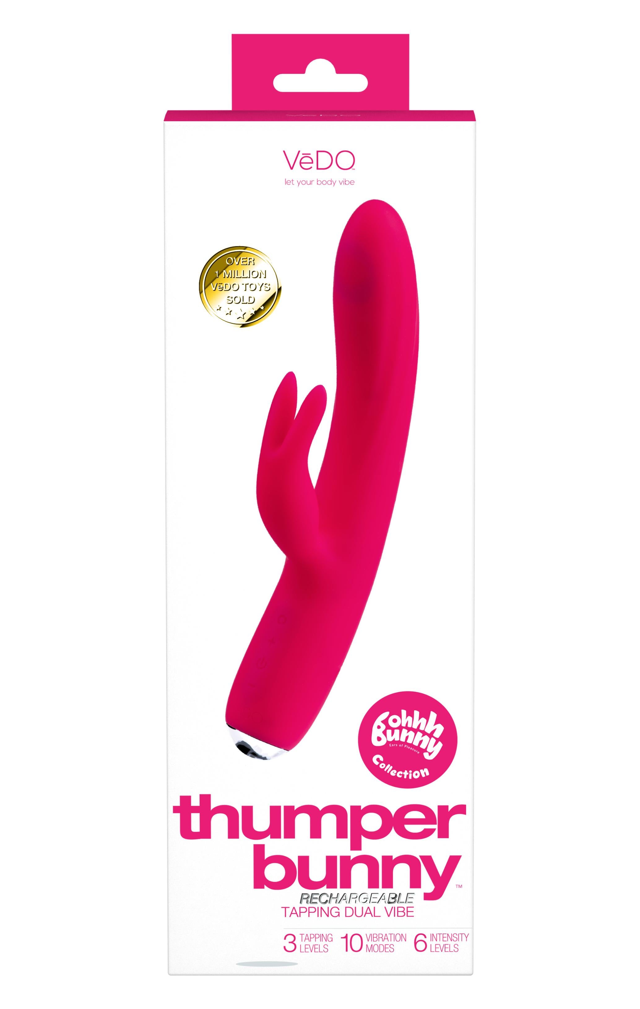 Thumper Bunny: Powerful G-Spot Vibrator by VeDO