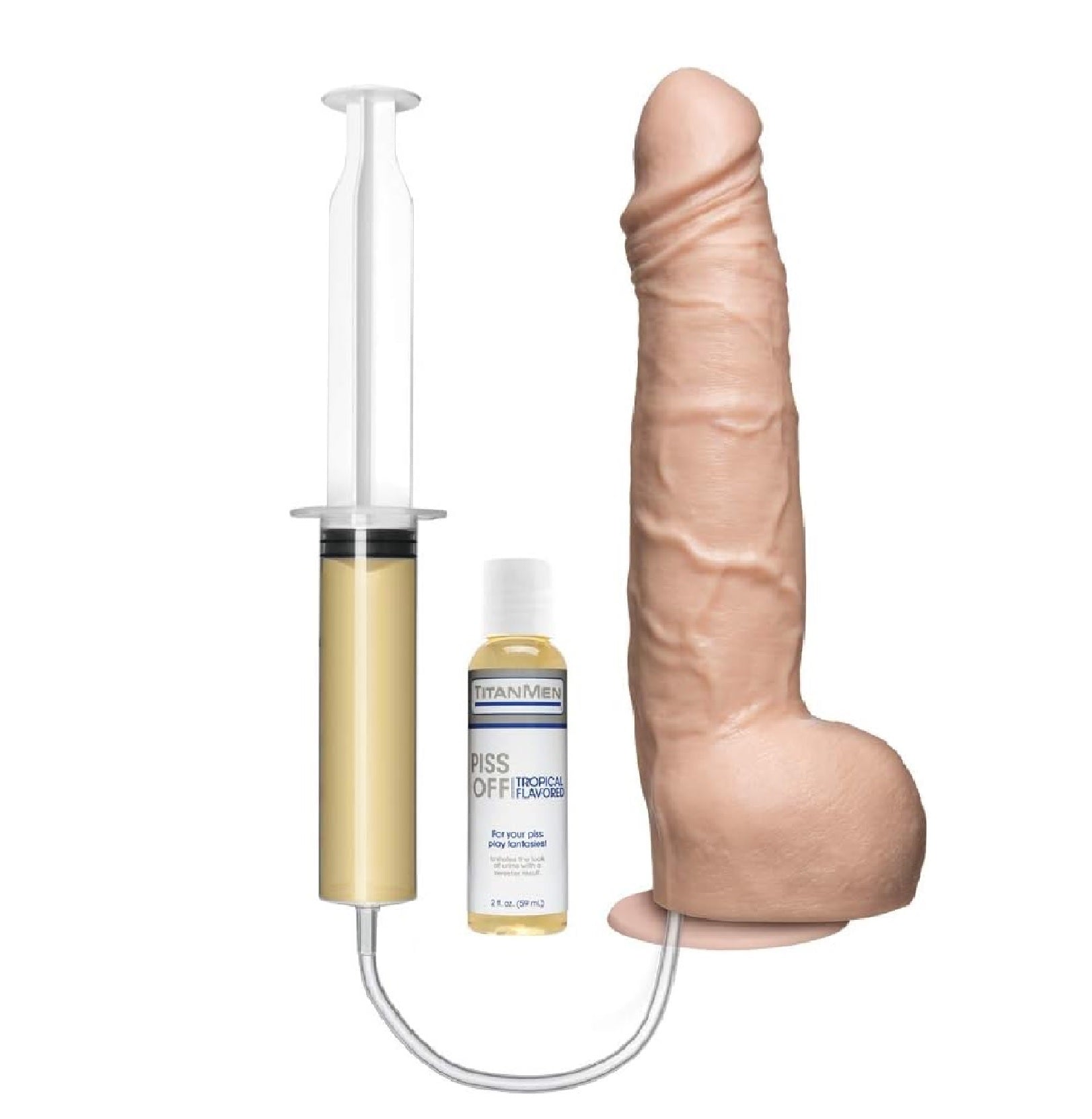 Titanmen - Pissoff - W/Suction Cup Vanilla