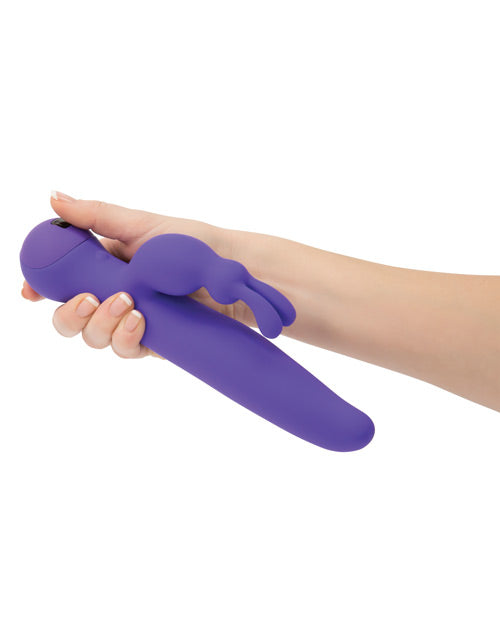 Touch by Swan Duo Purple Rabbit Vibrator - BMS Purple