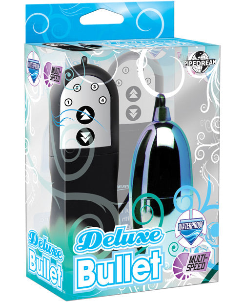 Turquoise Temptation Deluxe Bullet Vibrator Blue