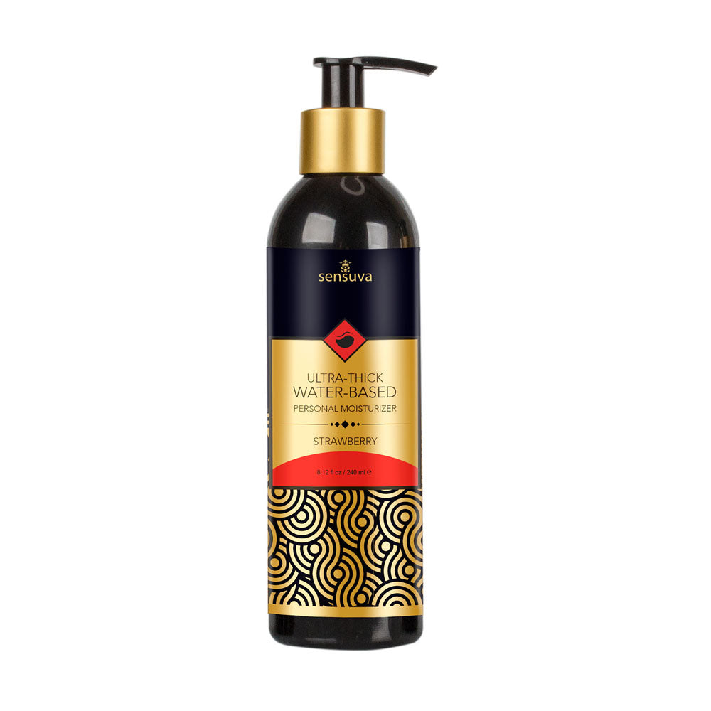 Ultra-Thick Water-Based Personal Moisturizer Fl - Strawberry / 8.12 Fl Oz