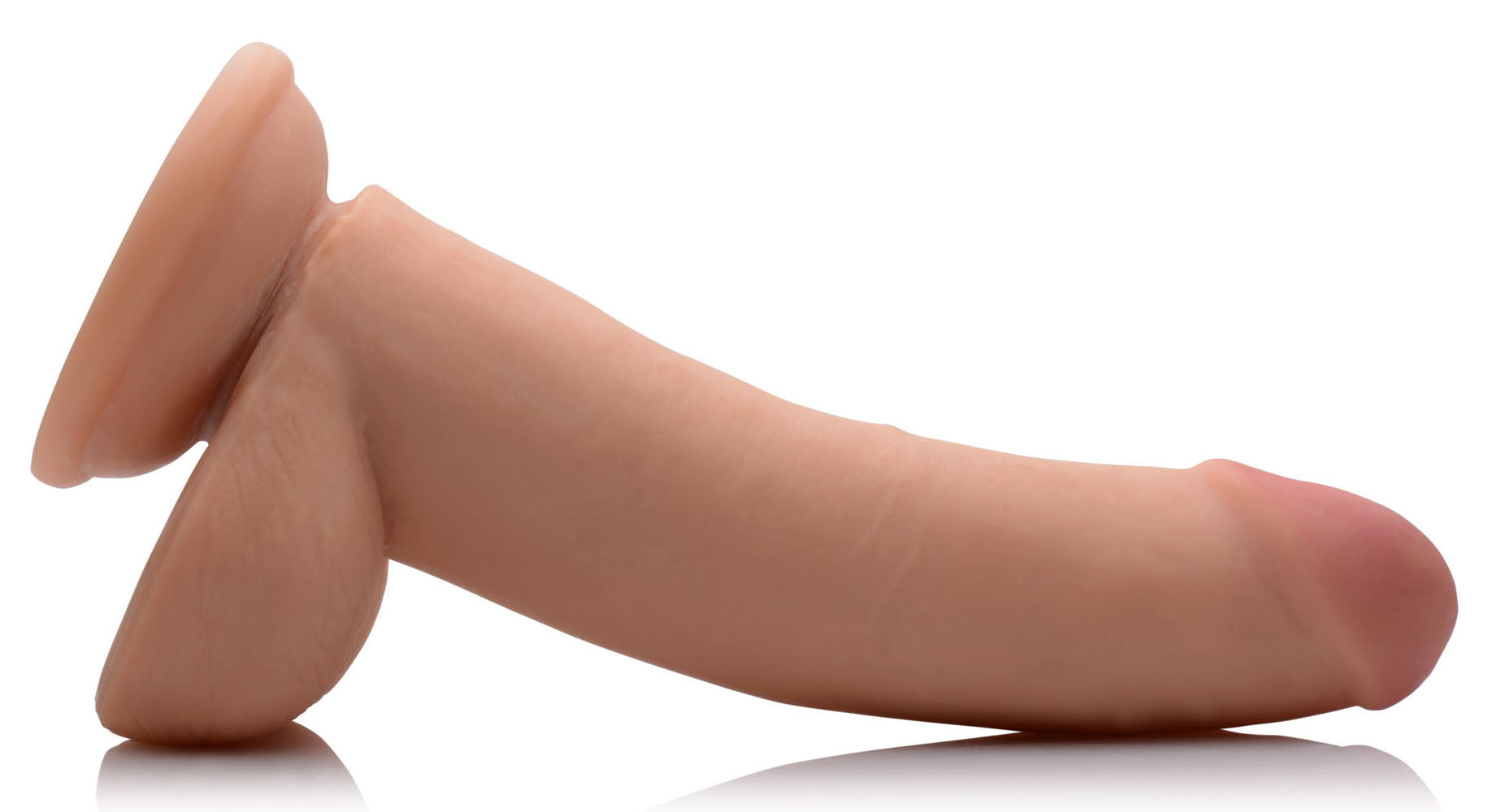 Usa Cocks 8 Inch Ultra Real Dual Layer Dildo - Flesh