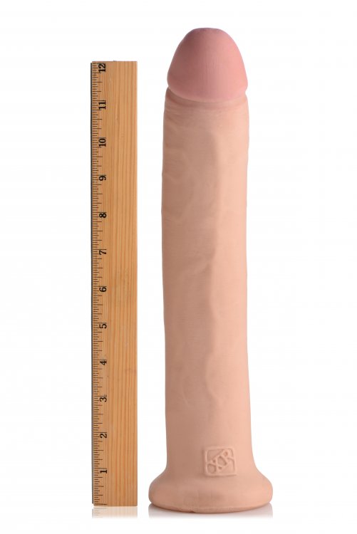Usa Cocks Ameriskin Dildo W/o Balls- Light