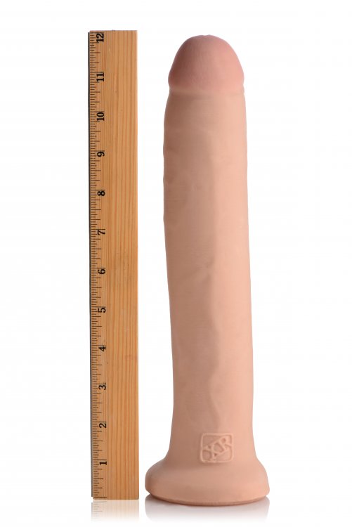 Usa Cocks Ameriskin Dildo W/o Balls- Light